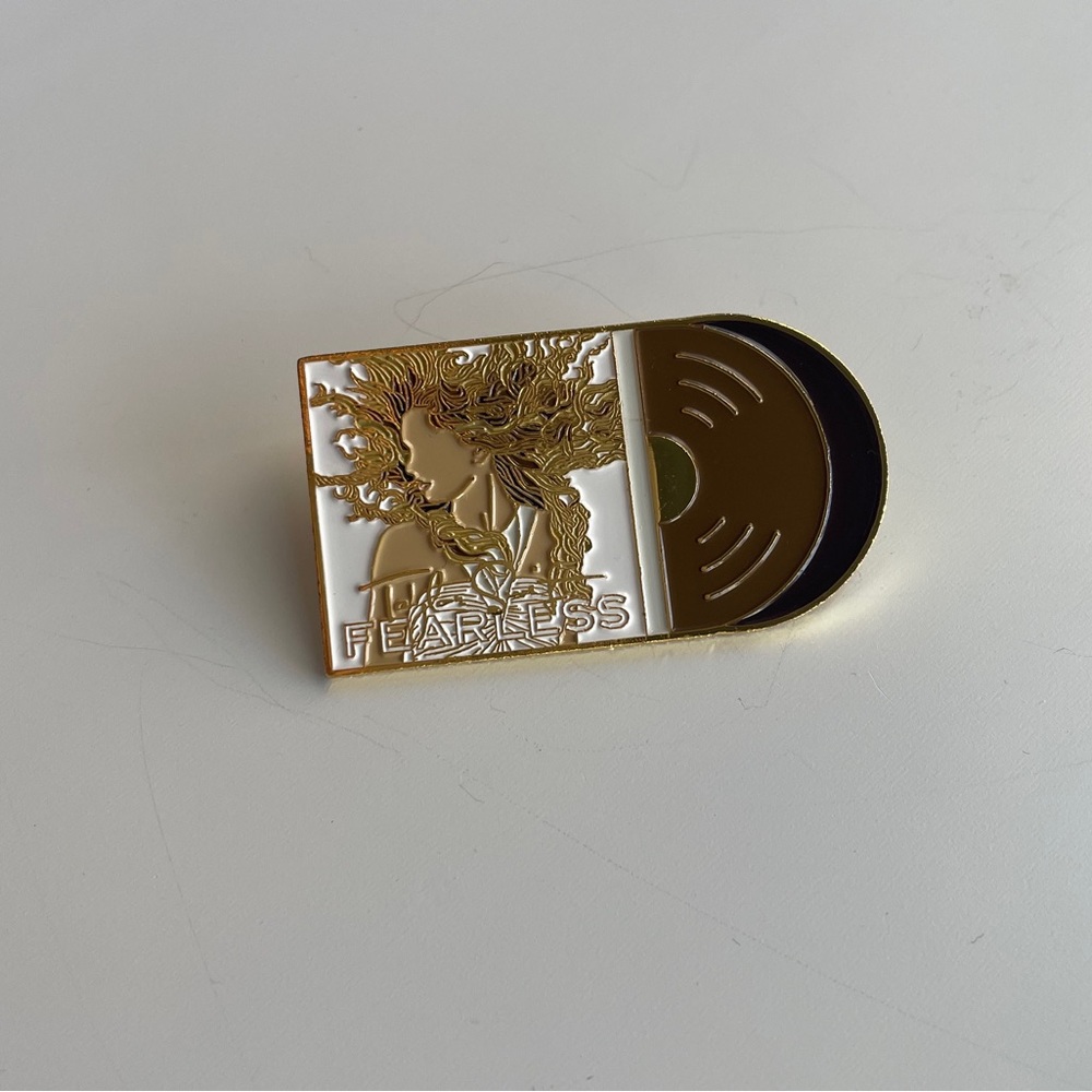 Fearless Enamel Pin | Fan Pin - Picture 2 of 4